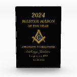 Freemason Master Mason Lodge Masonry Acrylic Award<br><div class="desc">Freemason,  Master Mason,  lodge,  acrylic award.</div>