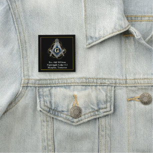 Freemason Name Tag