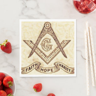 Freemason Napkins