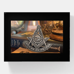 Freemason paperweight