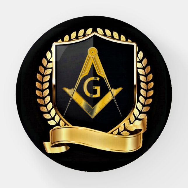 Freemason Paperweight (Front)