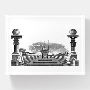 Freemason  paperweight