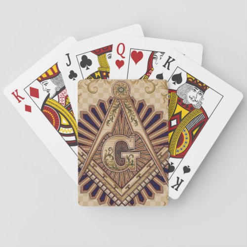 Freemason Playing Cards
