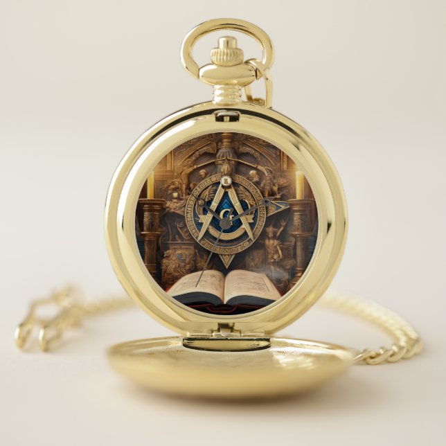 Freemason Pocket Watch (Inside)
