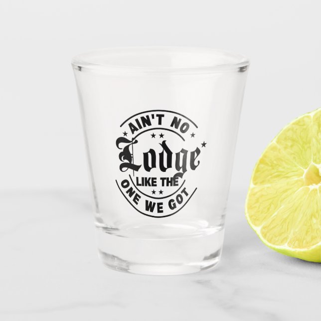 Freemason Shot Glass (Front)