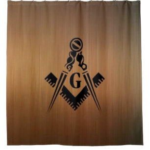 Freemason Shower Curtain