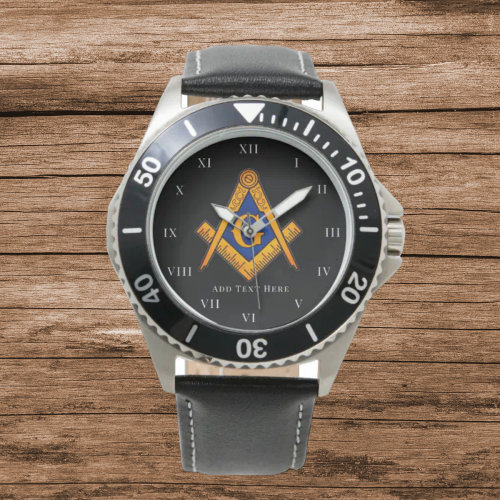 Freemason Square and Compass Charity Masonic Watch