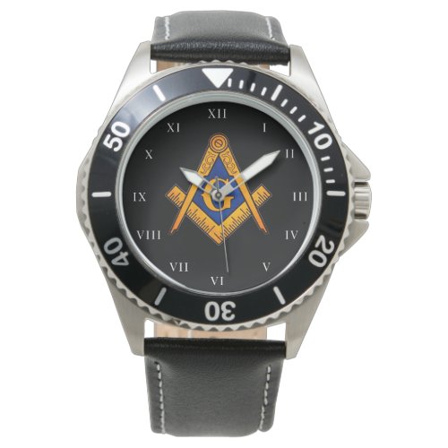 Freemason Square and Compass Charity Masonic Watch