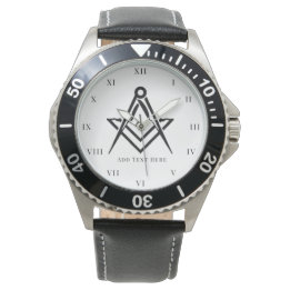 Freemason Square and Compass Charity Masonic Watch