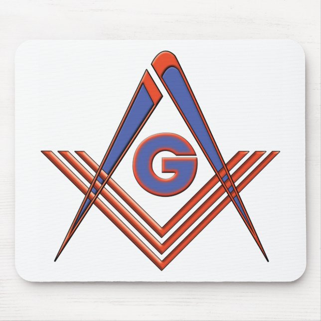 Freemason symbol mouse pad (Front)