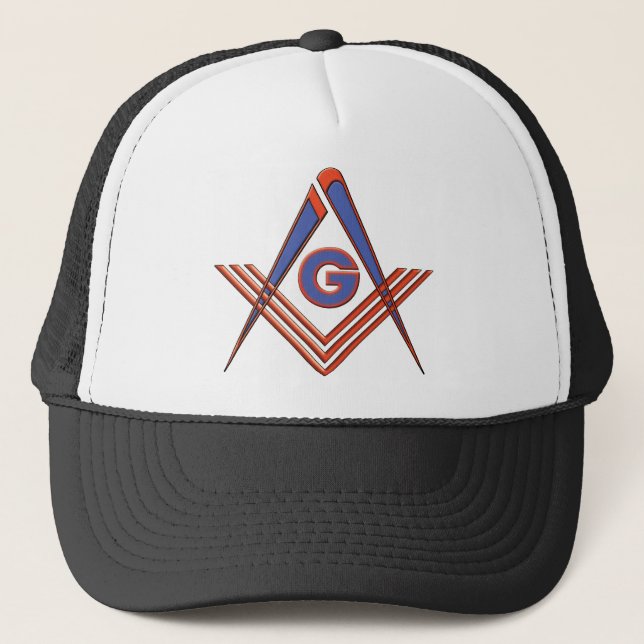Freemason symbol trucker hat (Front)