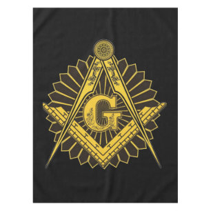 Freemason tablecloth