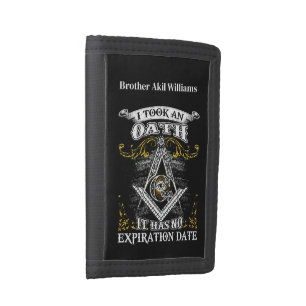 Freemason Trifold Wallet