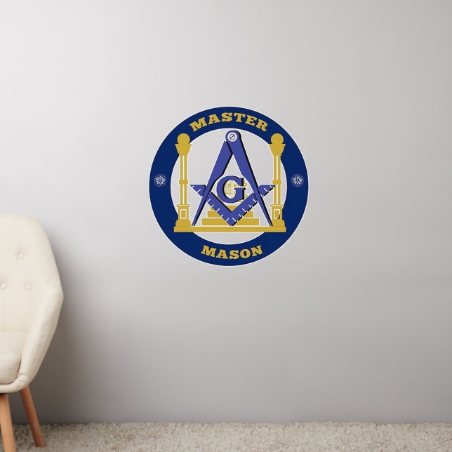 Freemason Wall Decal (Living Room 2)