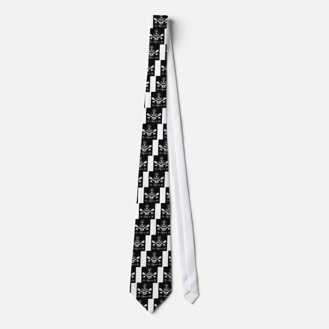 Freemason-Widows-Sons-Masonic-Hotrod-Logo-20160407 Tie (Front)