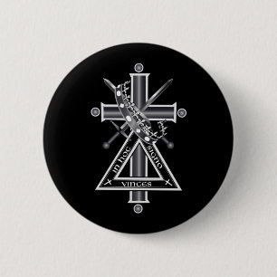 Freemasonic cross button