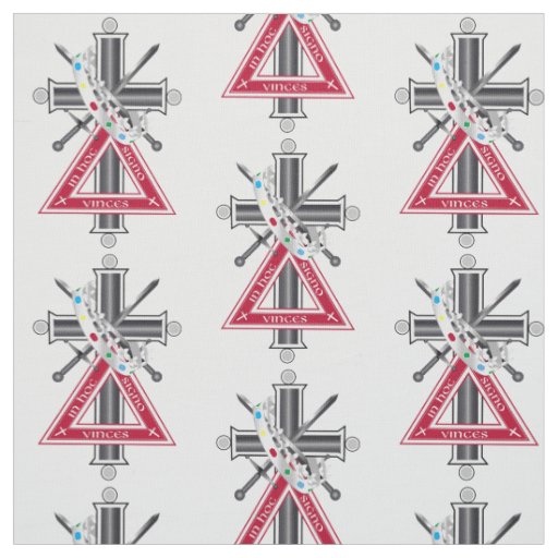Freemasonic cross fabric