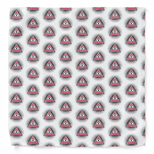 Freemasonic eye bandana (Front)