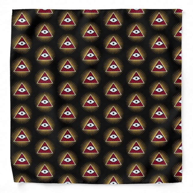 Freemasonic eye bandana (Front)
