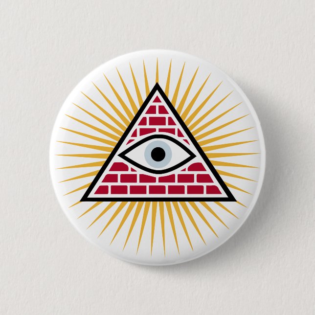 Freemasonic eye button (Front)