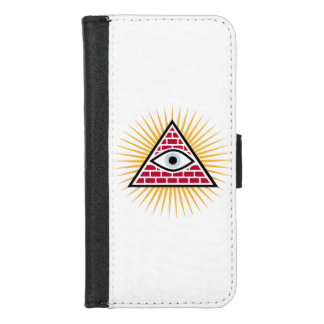 Freemasonic eye iPhone 8/7 wallet case