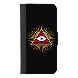 Freemasonic eye iPhone 8/7 wallet case