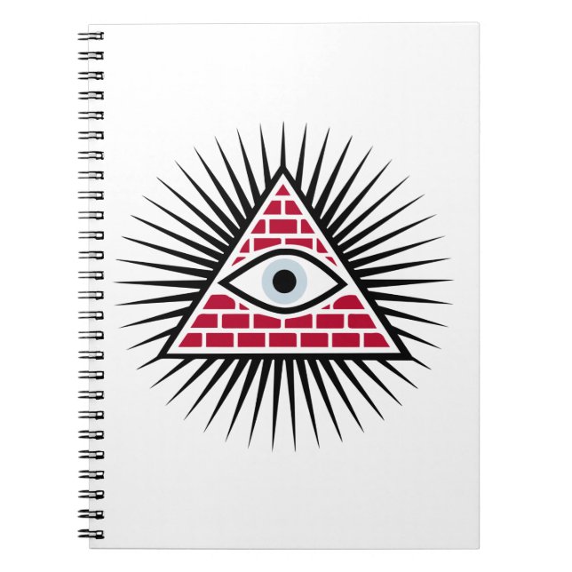 Freemasonic eye notebook (Front)