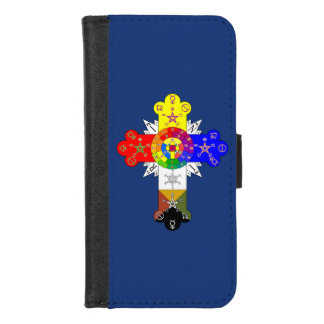 Freemasonic Rosy Cross iPhone 8/7 Wallet Case