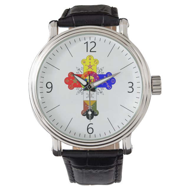Freemasonic Rosy Cross Watch (Front)