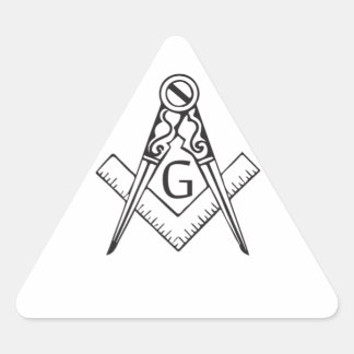 freemasonry.ai triangle sticker