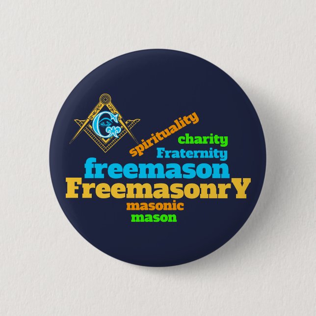 Freemasonry Button (Front)
