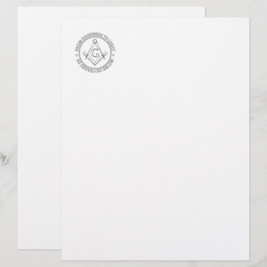 Freemasonry emblem (Front/Back)