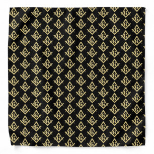 Freemasonry emblem bandana