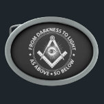 Freemasonry emblem belt buckle<br><div class="desc">Freemasonry emblem</div>