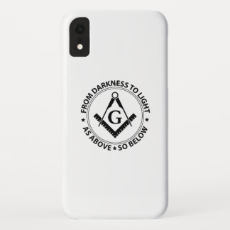 Freemasonry emblem iPhone XR case