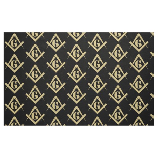 Freemasonry emblem fabric