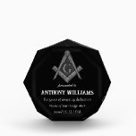 Freemasonry Freemason Masonic  Acrylic Award<br><div class="desc">25 years of Freemasonry,  Masonic,  square and compass,  freemason acrylic award.</div>