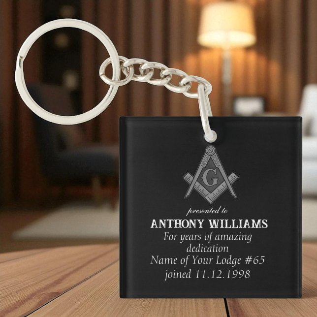 Freemasonry Freemason Masonic  Keychain (Creator Uploaded)