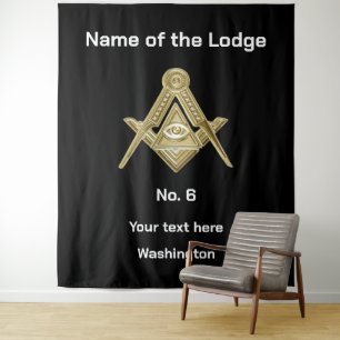 Freemasonry Freemasons Masonic Lodge Tapestry