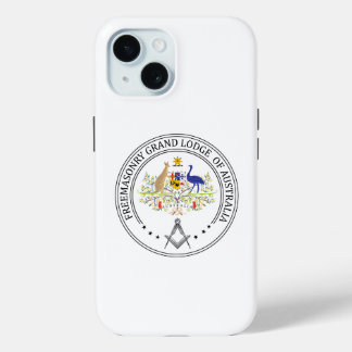 Freemasonry lodge of Australia iPhone 15 Case