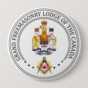 Freemasonry lodge of Canada Button