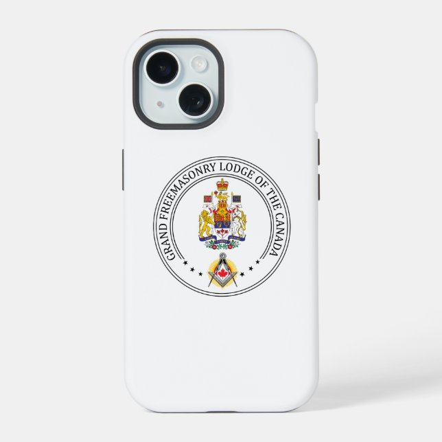 Freemasonry lodge of Canada Iphone Case (Back)