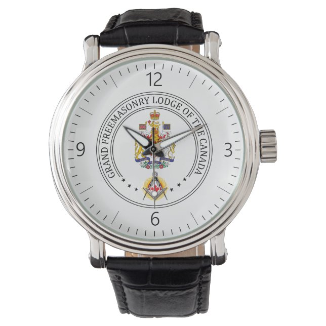Freemasonry lodge of Canada Watch (Front)