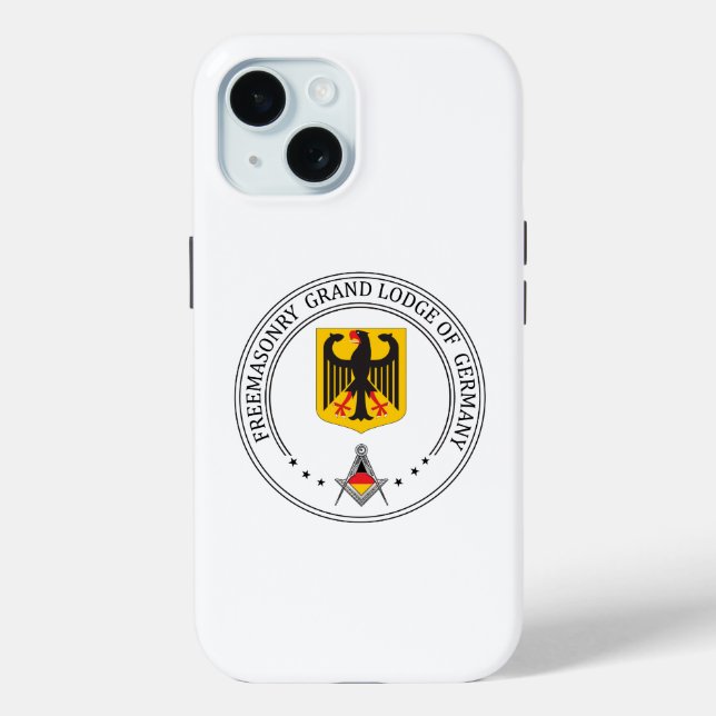 Freemasonry lodge of Germany Case-Mate iPhone Case (Back)