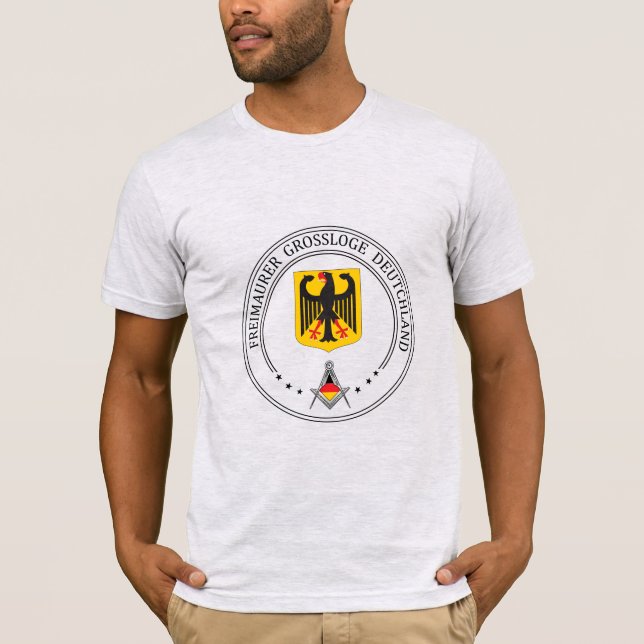 Freemasonry lodge of Germany T-Shirt (Front)