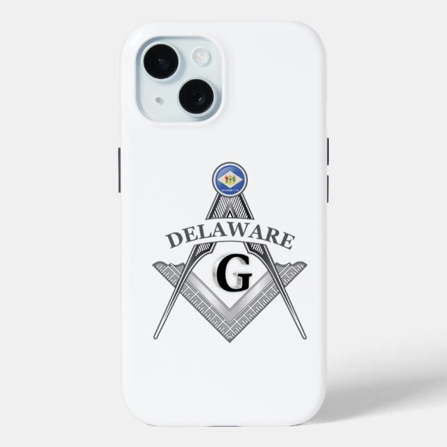 Freemasonry lodge of the state of Delaware Case-Mate iPhone Case (Back)
