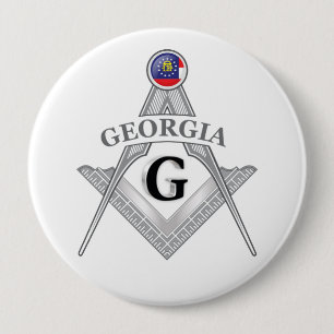 Freemasonry lodge of the state of Georgia Button
