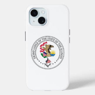 Freemasonry lodge of the state of Illinois iPhone 15 Case
