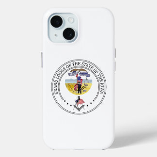 Freemasonry lodge of the state of Iowa iPhone 15 Case