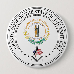Freemasonry lodge of the state of Kentucky Button